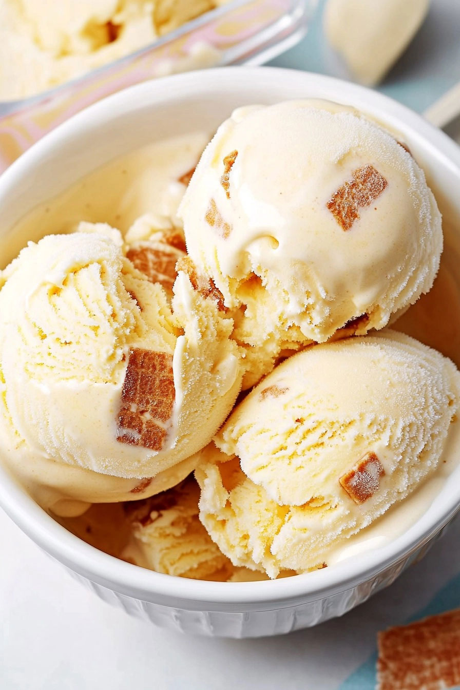 Butter Brickle Ice Cream - Ice Cream In