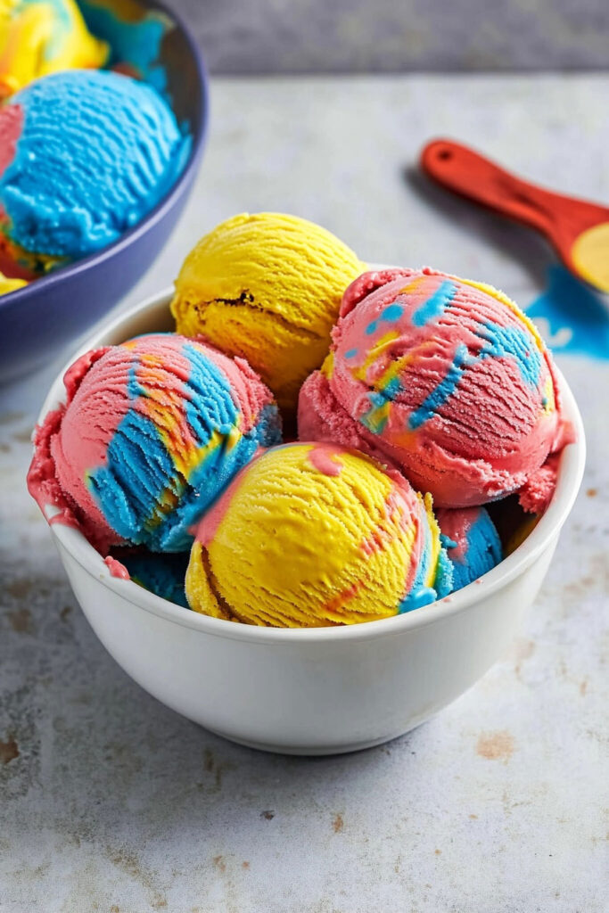 Flavors of Superman Ice Cream