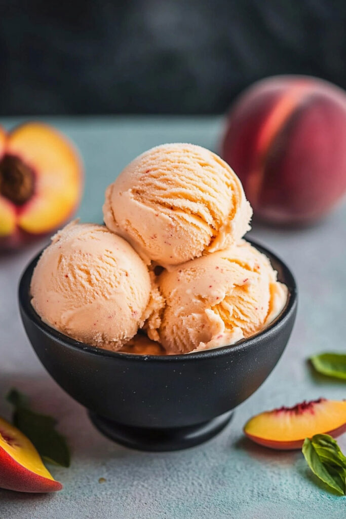 Guide to Making Peach Ice Cream