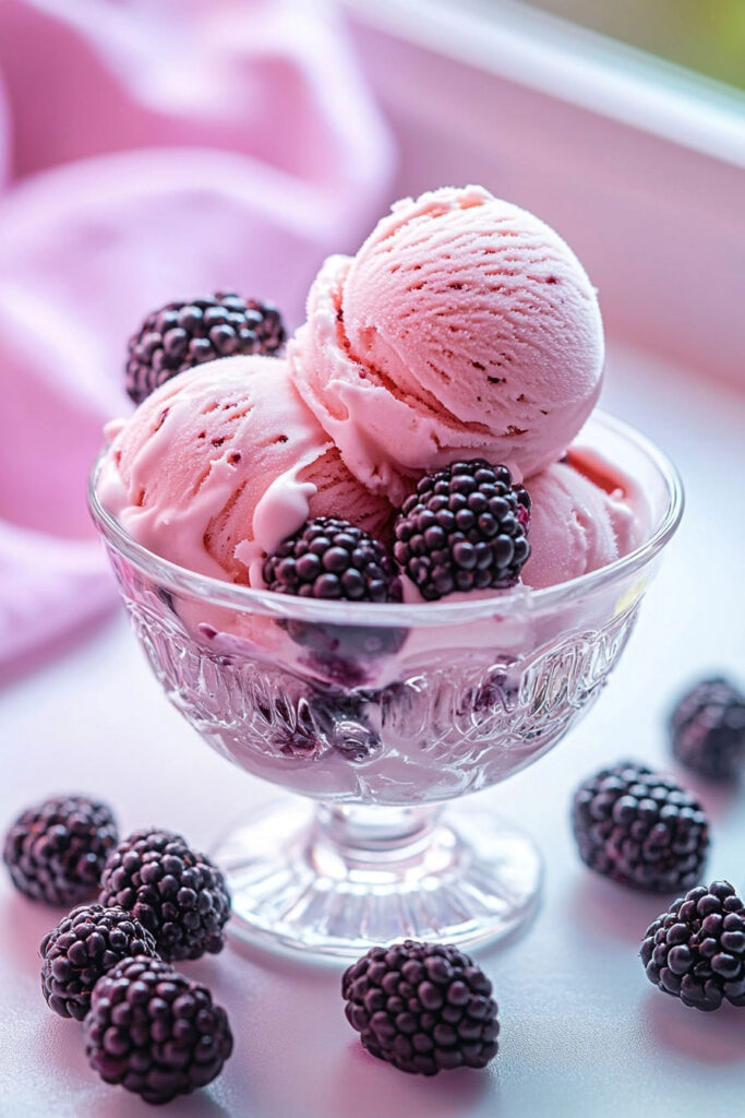 How to Make Blackberry Ice Cream