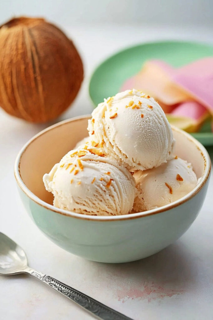 How to Make Coconut Milk Ice Cream at Home