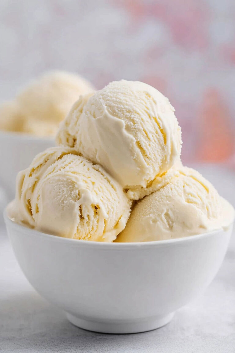 Homemade French Vanilla Ice Cream – Rich & Delicious
