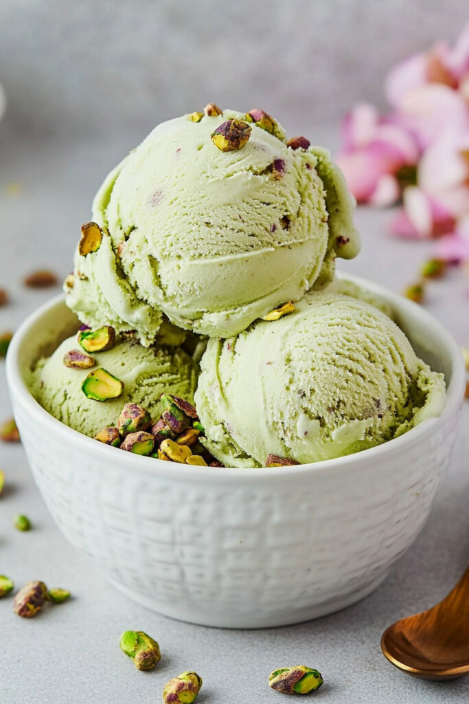 How to Make Pistachio Ice Cream at Home