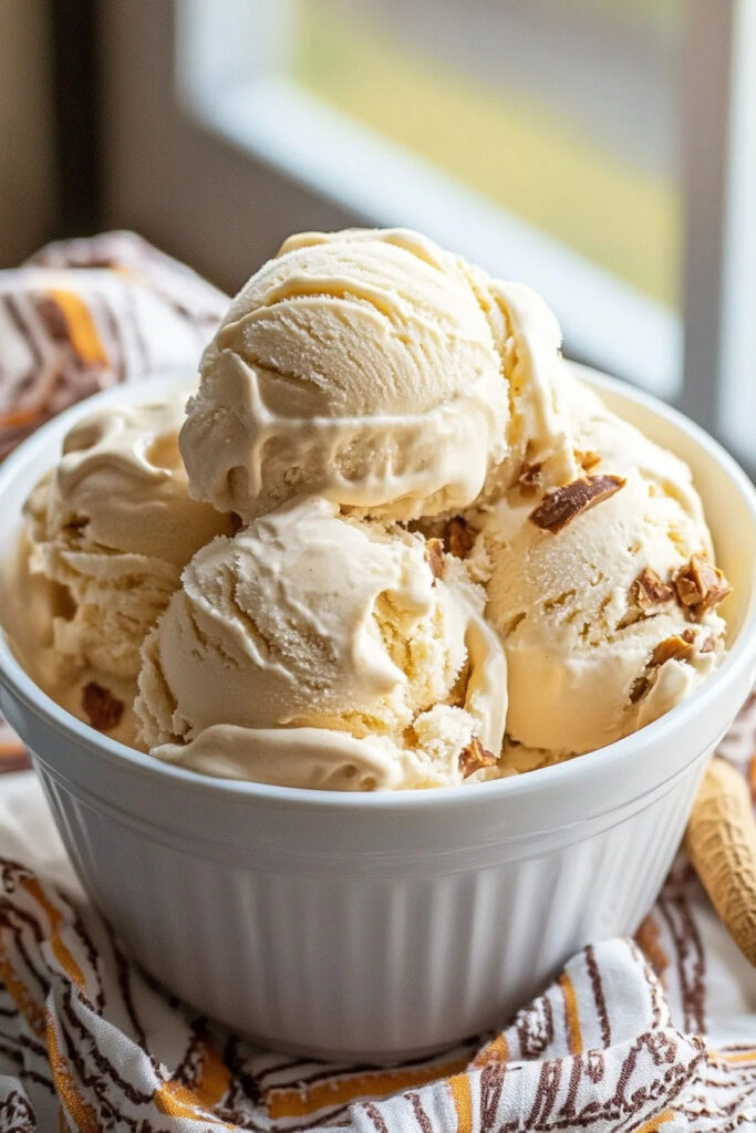 Ingredients for Peanut Butter Ice Cream