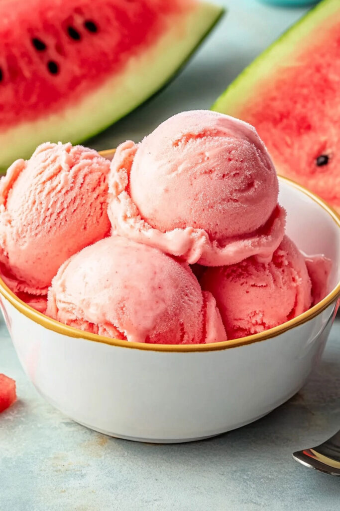 Ingredients for Watermelon Ice Cream