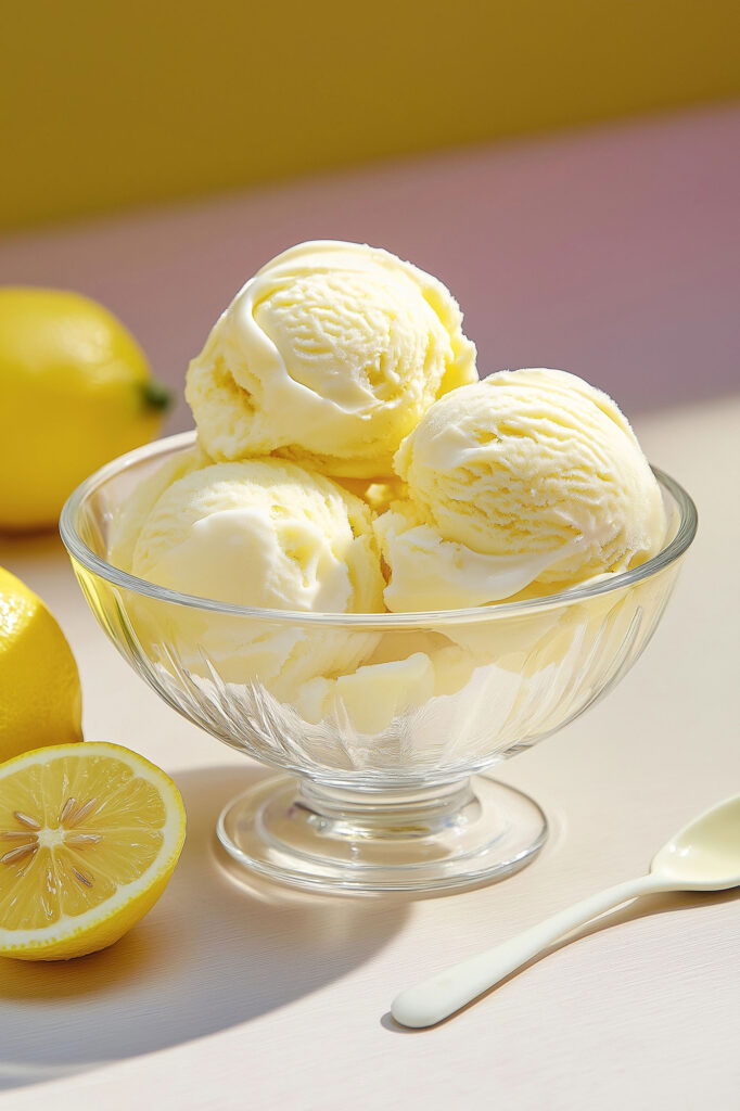 Instructions for Lemon Custard Ice Cream