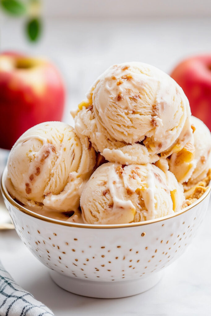 Instructions for Making Apple Pie Ice Cream