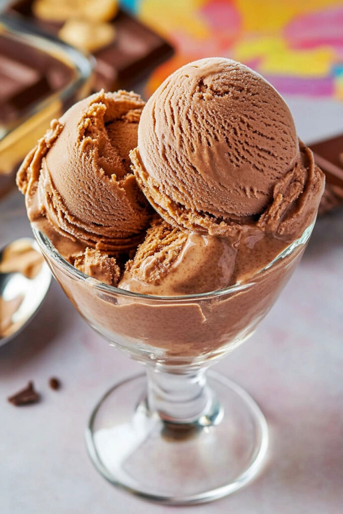 Instructions for Making Chocolate Peanut Butter Ice Cream