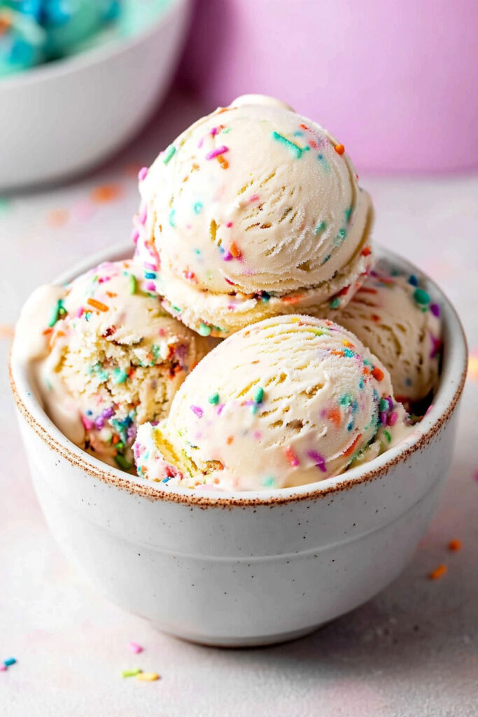 Instructions for Making Funfetti Ice Cream