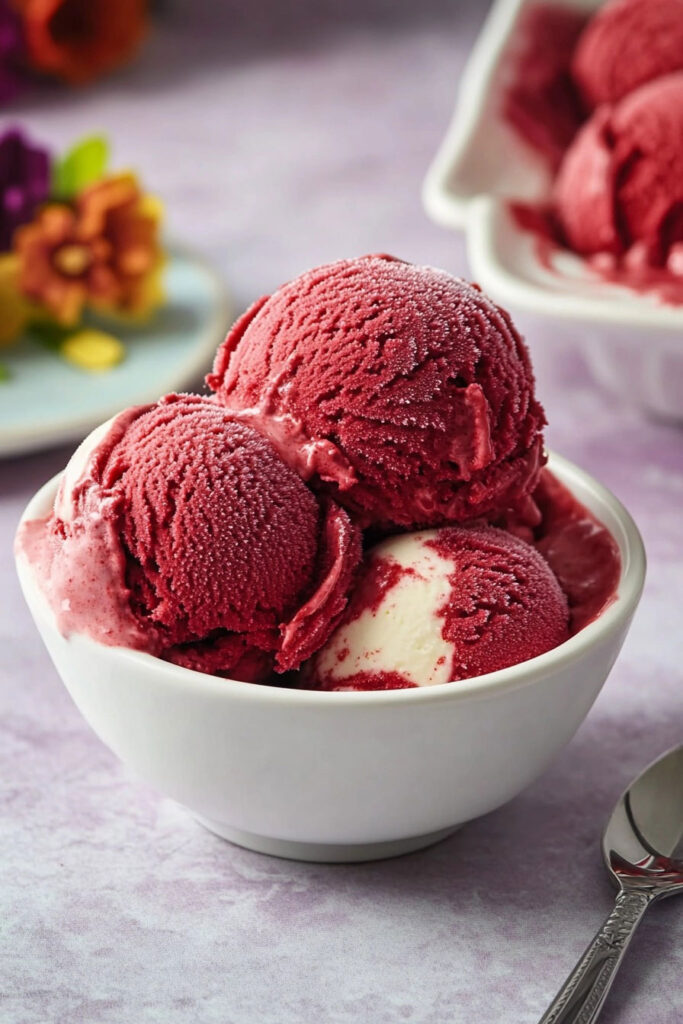 Instructions for Making Red Velvet Ice Cream