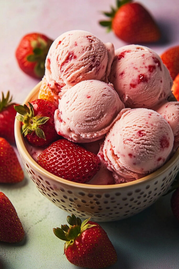 Instructions for Making Strawberry Ice Cream