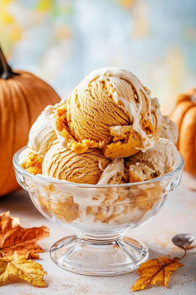 Instructions for Pumpkin Pie Ice Cream