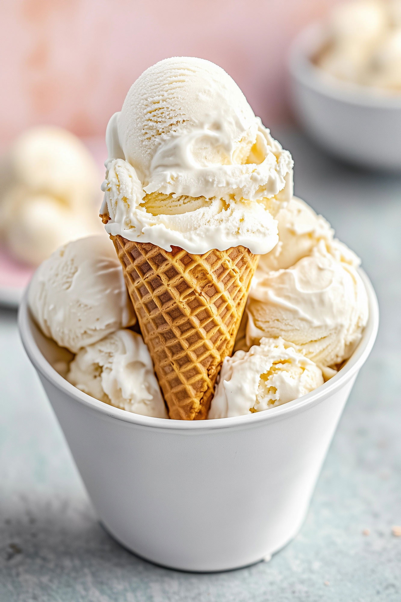 No-Churn Vanilla Ice Cream