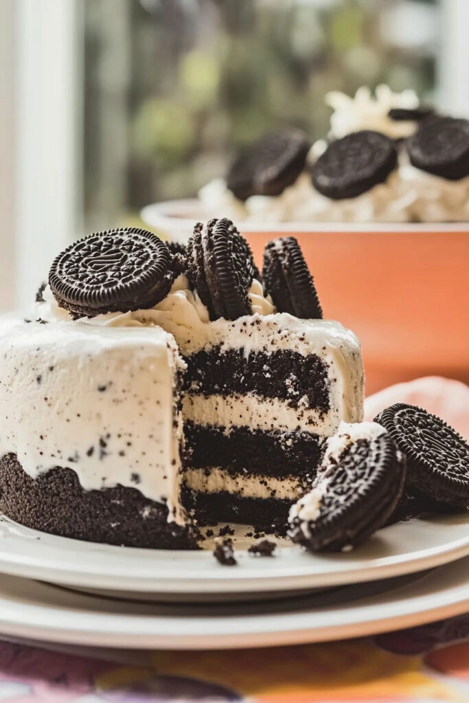 Oreo Ice Cream Cake