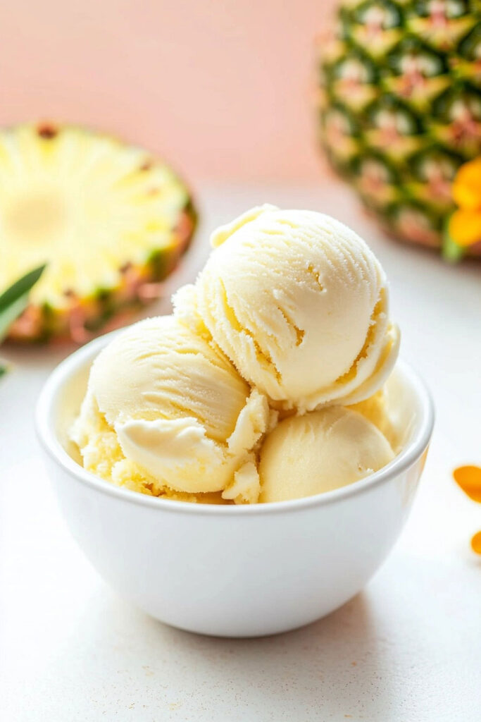 Pineapple Ice Cream Taste