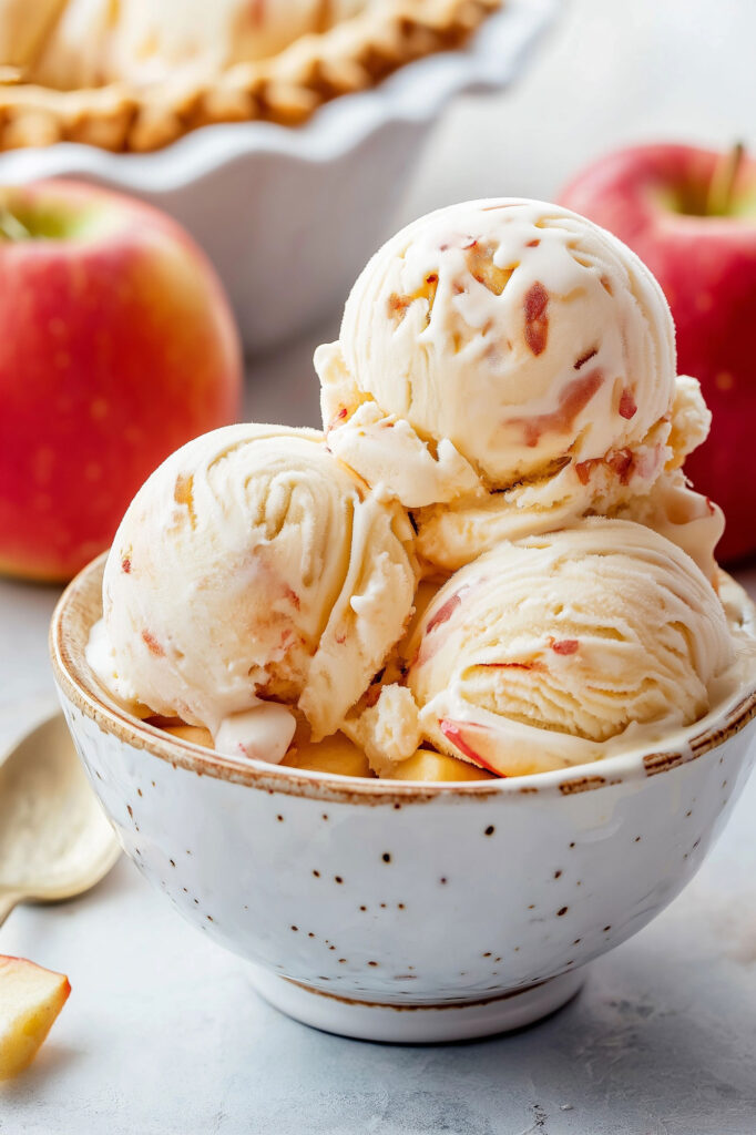 Serving Suggestions Apple Pie Ice Cream