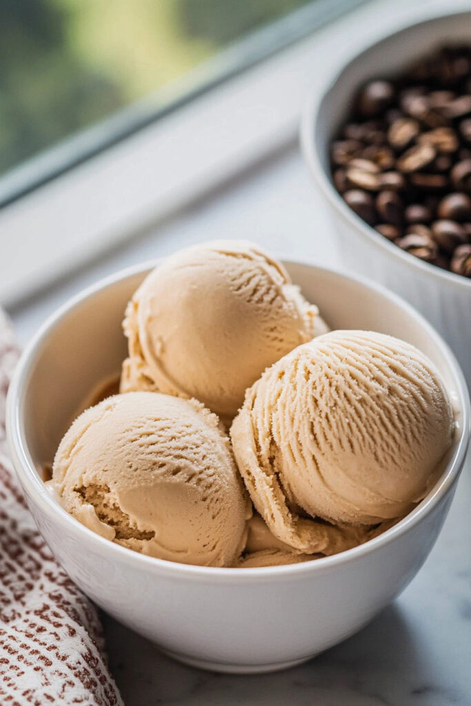 Variations of Coffee Ice Cream