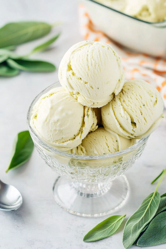 Why You Should Try Making Sage Ice Cream