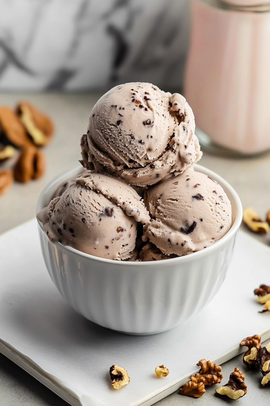 Black Walnut Ice Cream