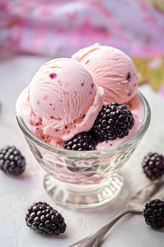 Blackberry Ice Cream