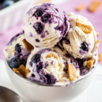 Blueberry Cheesecake Ice Cream