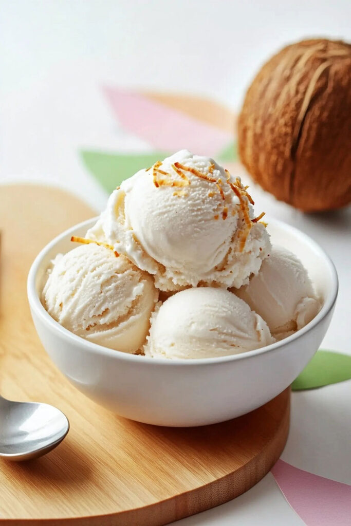 Coconut Milk Ice Cream