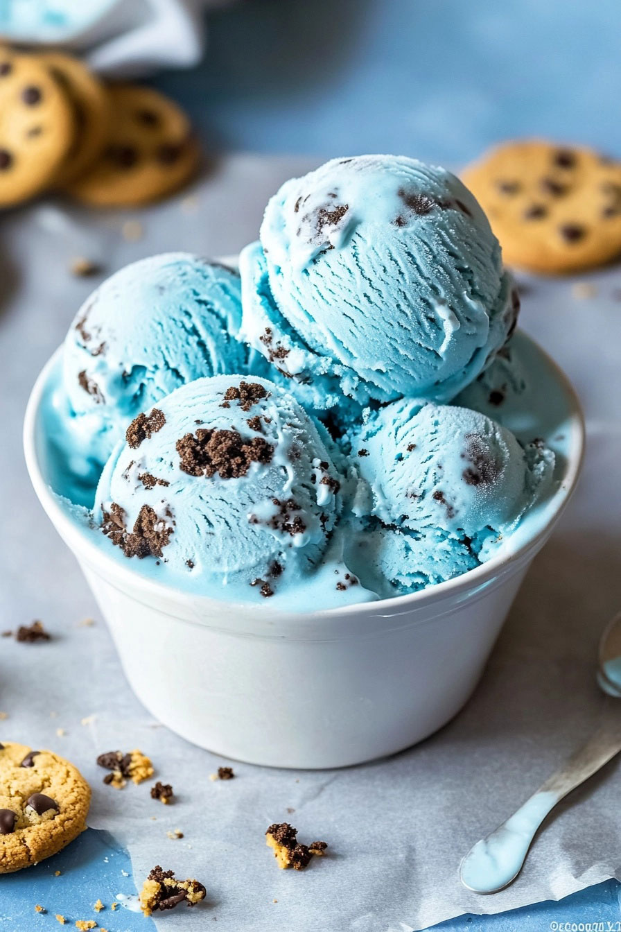 Cookie Monster Ice Cream