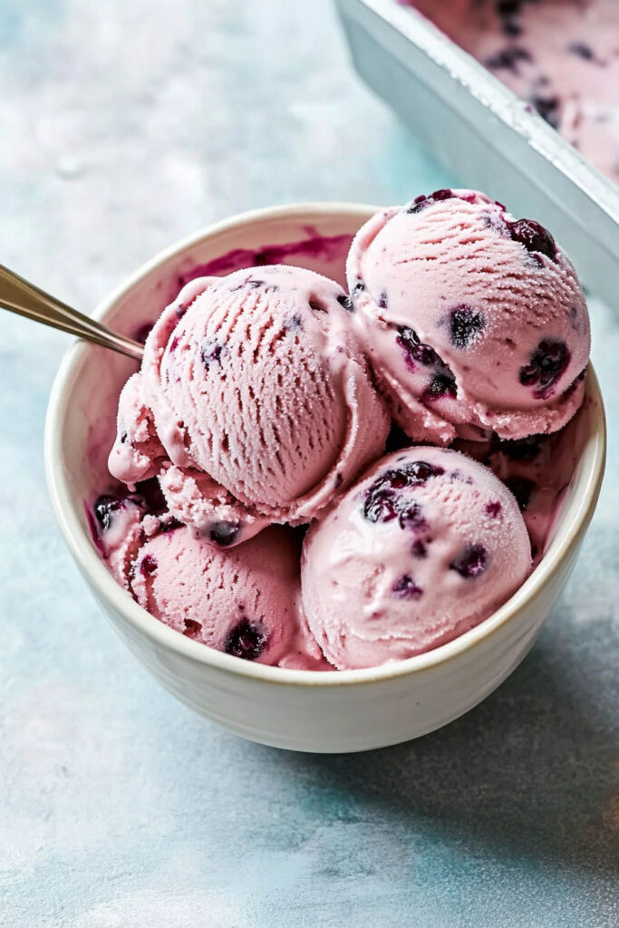 Huckleberry Ice Cream