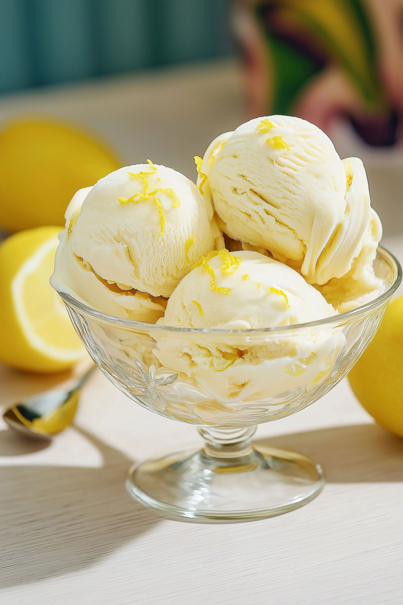 Lemon Custard Ice Cream