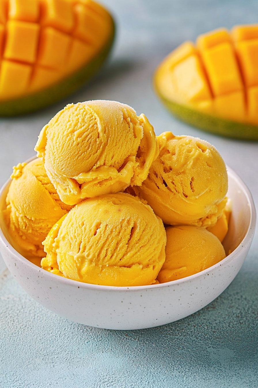 Mango Ice Cream