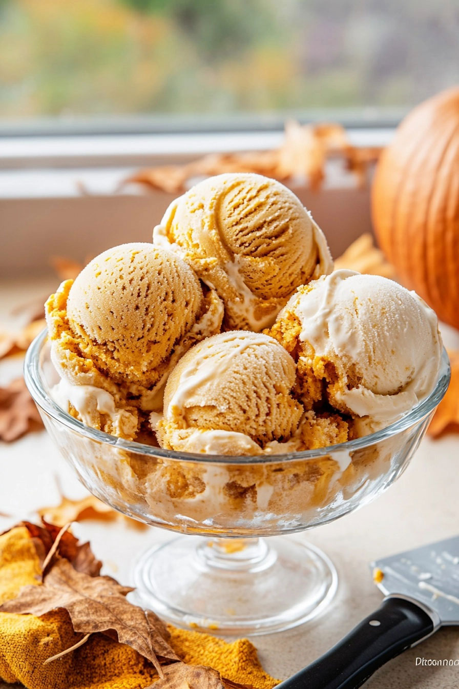 Pumpkin Pie Ice Cream