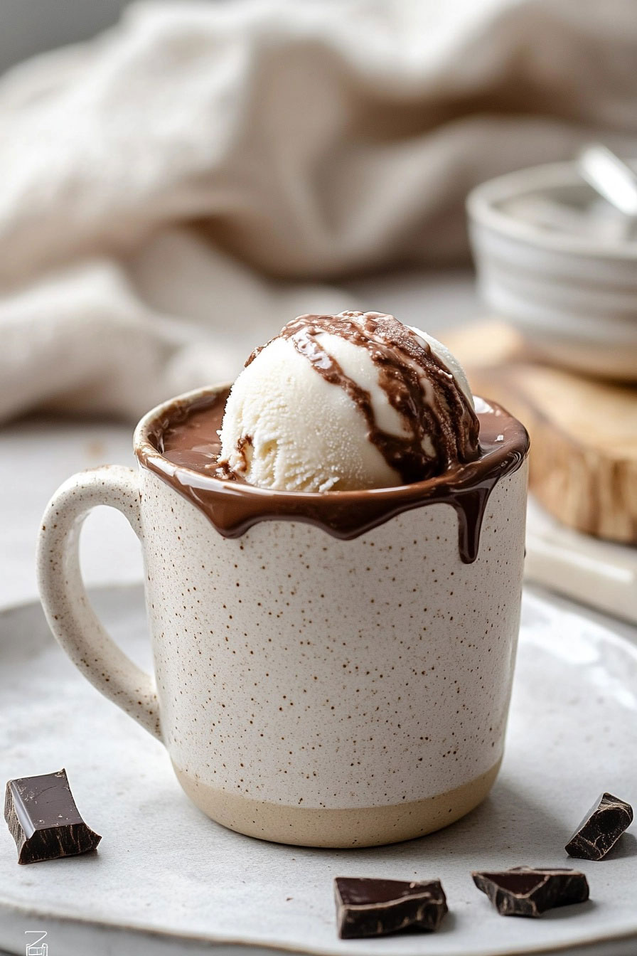 Hot Chocolate Ice Cream