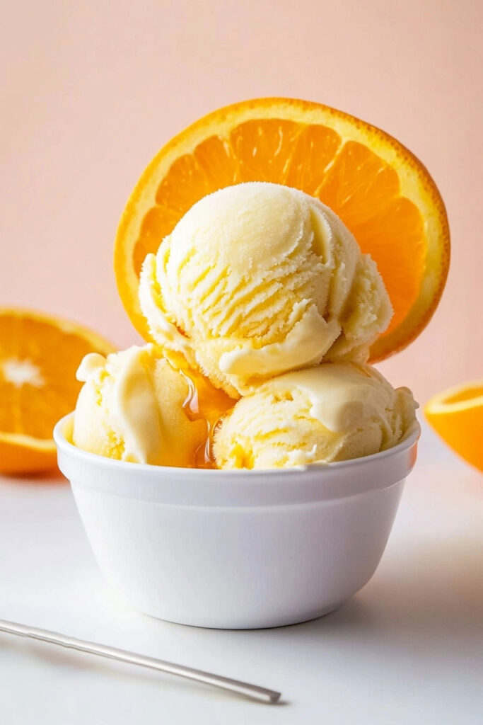 Orange Creamsicle Ice Cream