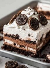 5 Ingredient Oreo Ice Cream Cake