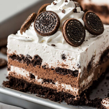 5 Ingredient Oreo Ice Cream Cake