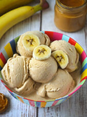 Banana Peanut Butter Dog Ice Cream