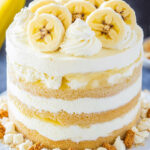 Banana Pudding Ice Cream Cake