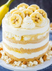 Banana Pudding Ice Cream Cake