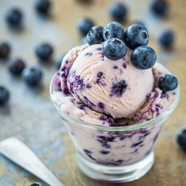 Blueberry Dog Ice Cream