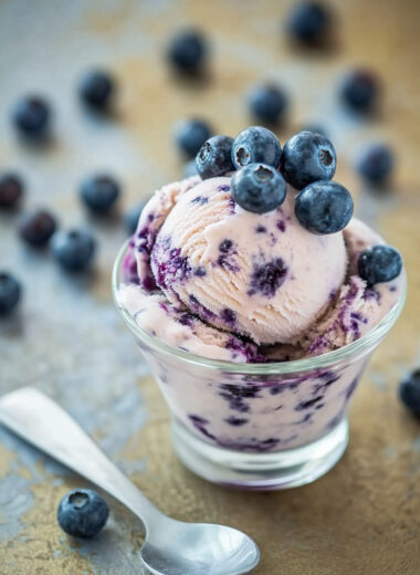 Blueberry Dog Ice Cream