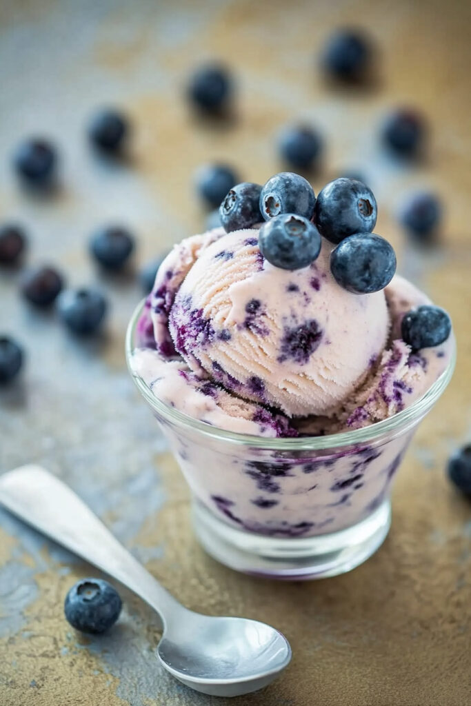 Blueberry Dog Ice Cream