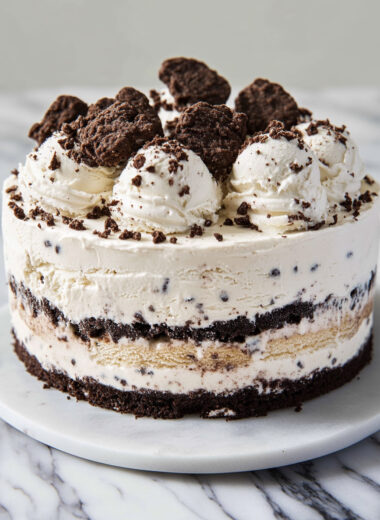 Cookies and Cream Ice Cream Cake