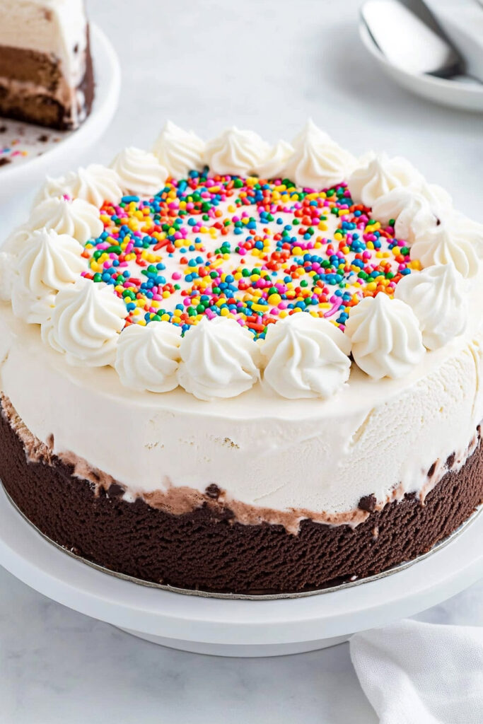 Copycat Dairy Queen Ice Cream Cake