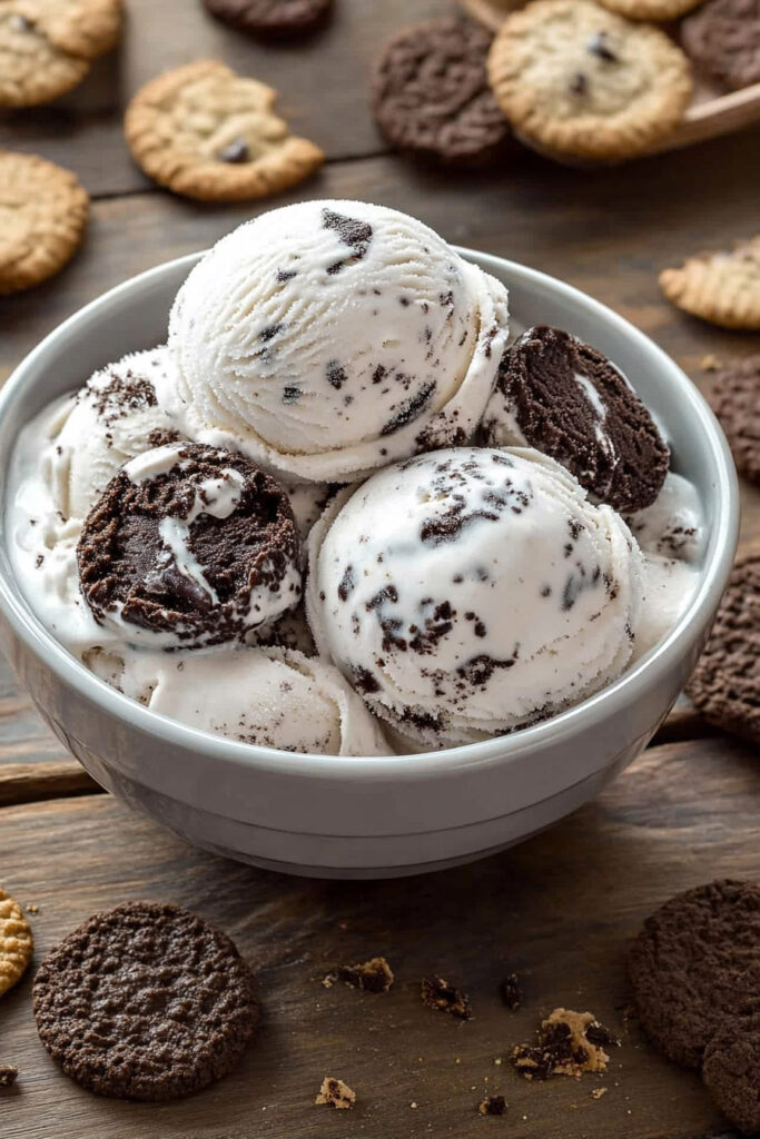 Cuisinart Cookies and Cream Ice Cream Recipe