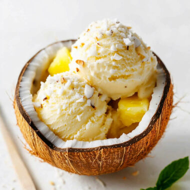 Cuisinart Pineapple Coconut Ice Cream