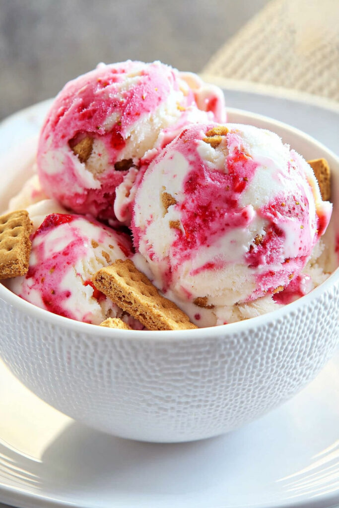 Cuisinart Strawberry Cheesecake Ice Cream