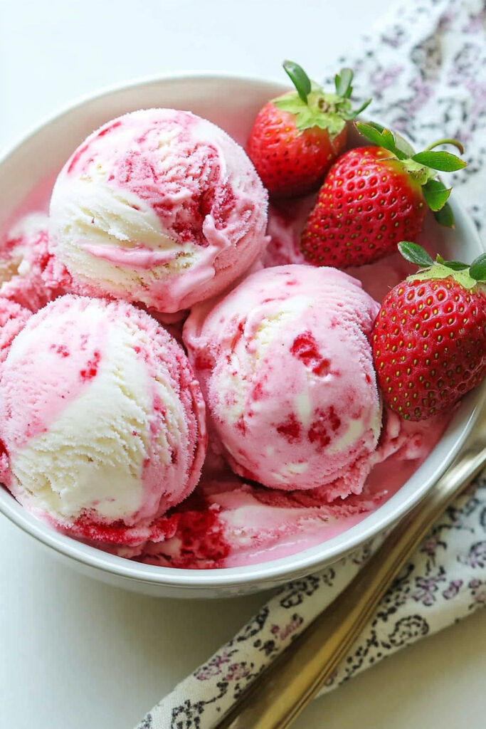 Cuisinart Strawberry Ice Cream