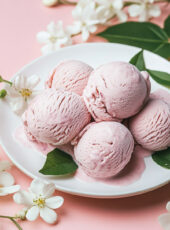 Cuisinart Strawberry Vanilla Custard Ice Cream