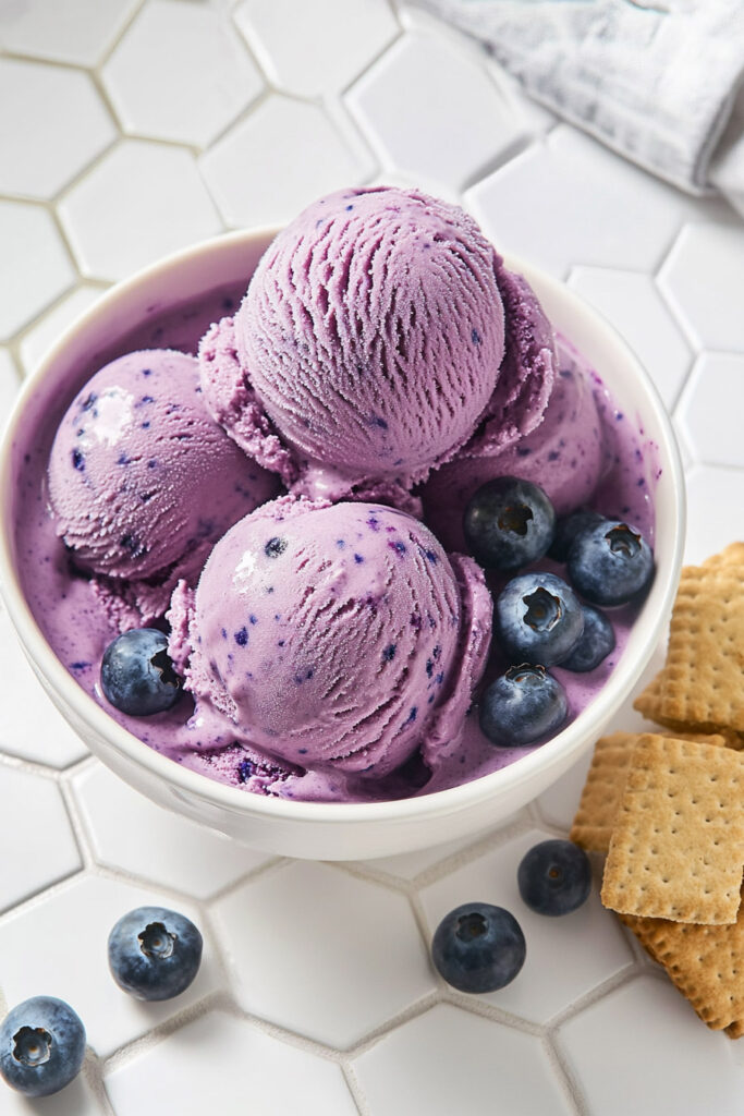 Customizations Ninja Creami Blueberry Pie Ice Cream