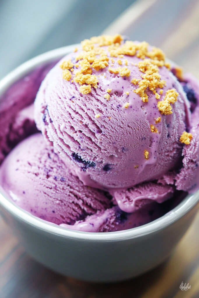 Customize Ninja Creami Keto Blueberry Cheesecake Ice Cream